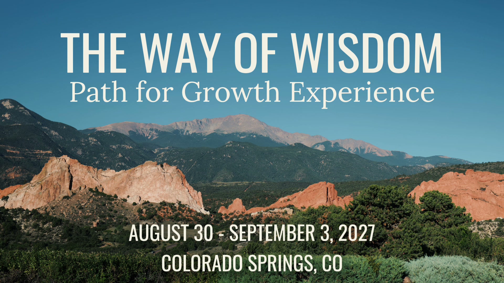 The Way of Wisdom Path for Growth Experience 2027 film poster
